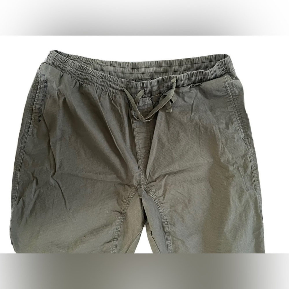 GRC Grand Running Club Flight Mens Track Pants Olive Green Joggers  L